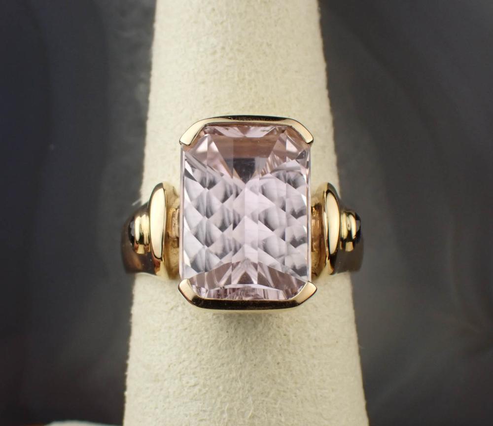 KUNZITE, SAPPHIRE AND FOURTEEN