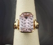 KUNZITE, SAPPHIRE AND FOURTEEN