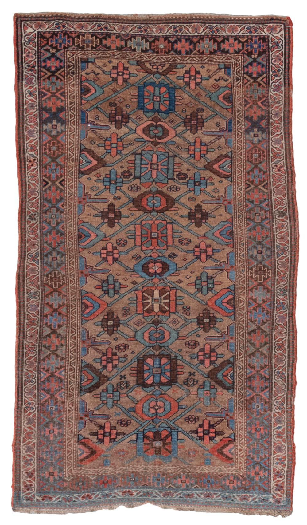 KURD BIDJAR RUG: 3'7" X 6'5"
