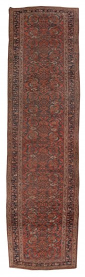 KURD BIDJAR RUNNER: 3’9” X 14’