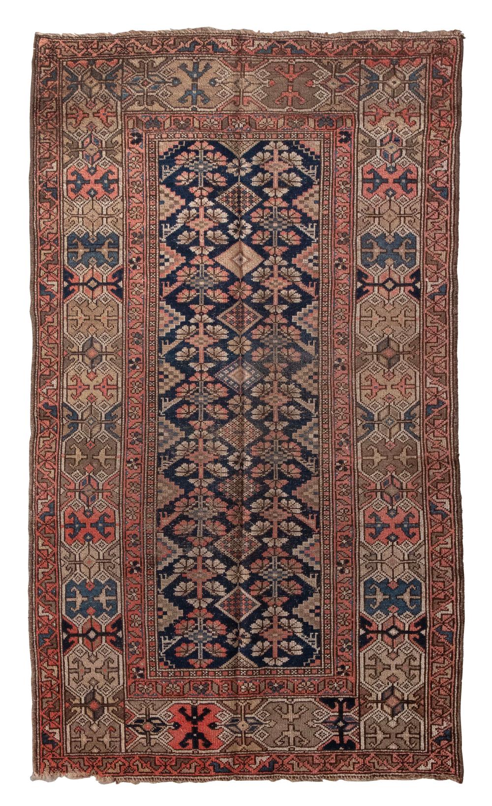 KURD HAMADAN RUG: 3’8” X 6’6” EARLY