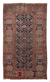 KURD HAMADAN RUG: 3’8” X 6’6”