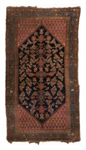 KURD HAMADAN RUG: 3’8” X 6’9”