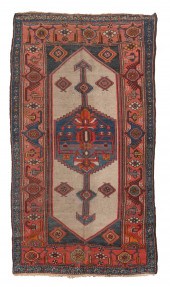 KURD HAMADAN RUG: 3’8” X 6’10”
