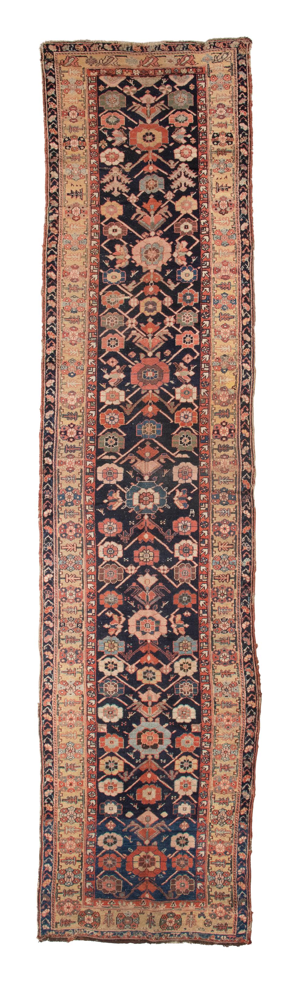 KURD HAMADAN RUNNER: 3’6” X 16’6”