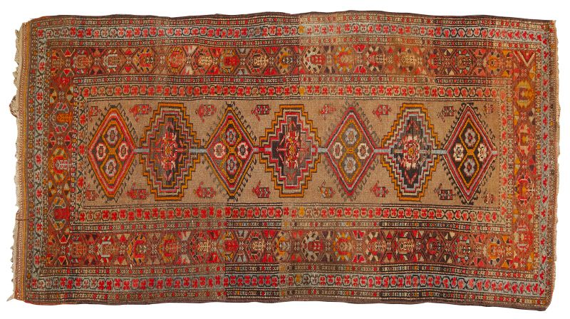 Kurdish Area Rugwith wool
