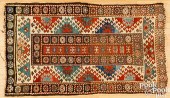 KURDISH KAZAK CARPET, CA. 1900