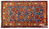 KURDISH KAZAK CARPET, EARLY 20