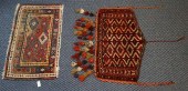 KURDISH RUG AND A TURKMAN RUG,