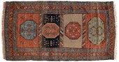 Kurdish rug, four central meda
