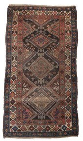 KURDISH RUGcirca 1900, three d