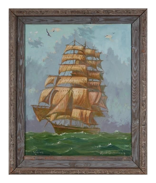 KURT GRIESSHABER, VIKING SHIP,