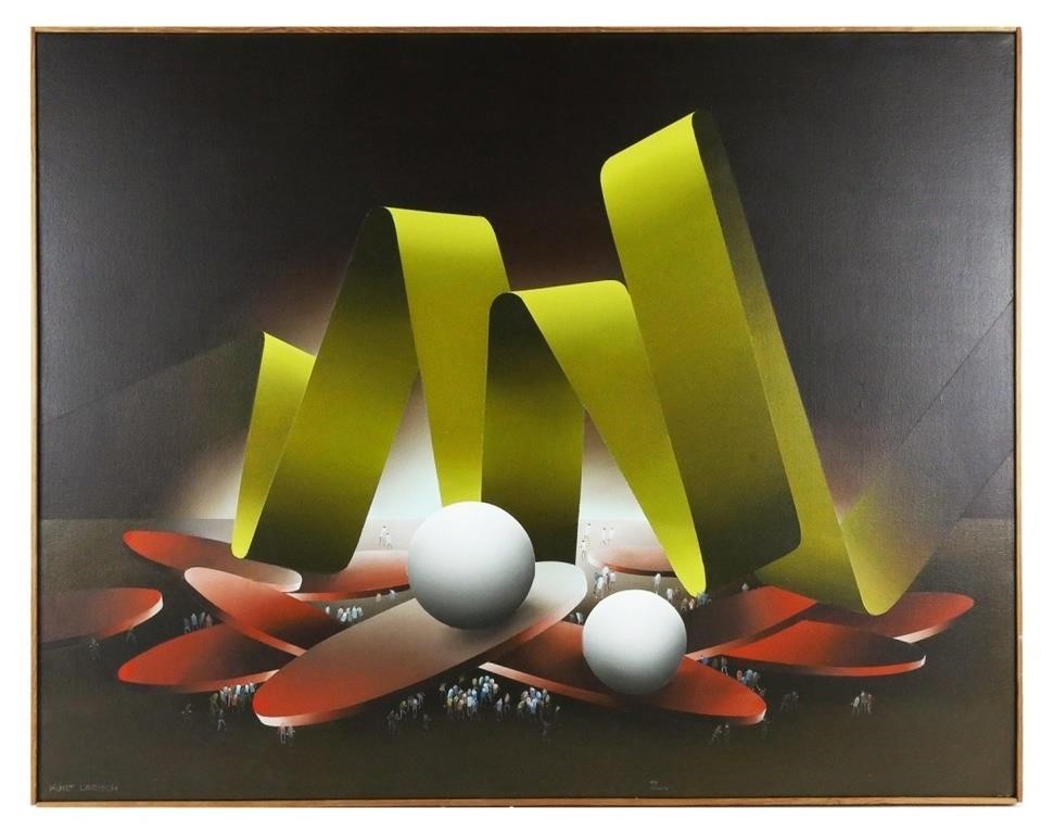 KURT LARISCH, ACRYLIC ON