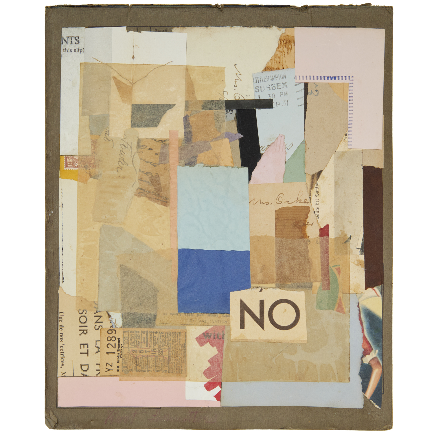 KURT SCHWITTERS (MANNER),