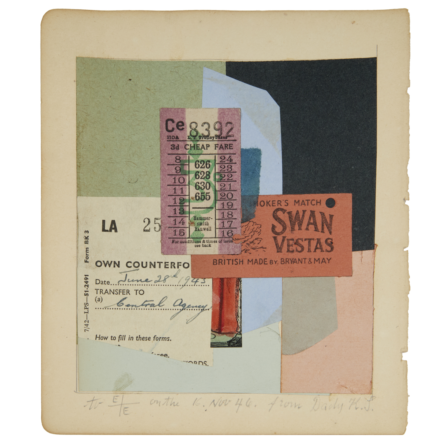 KURT SCHWITTERS (MANNER),