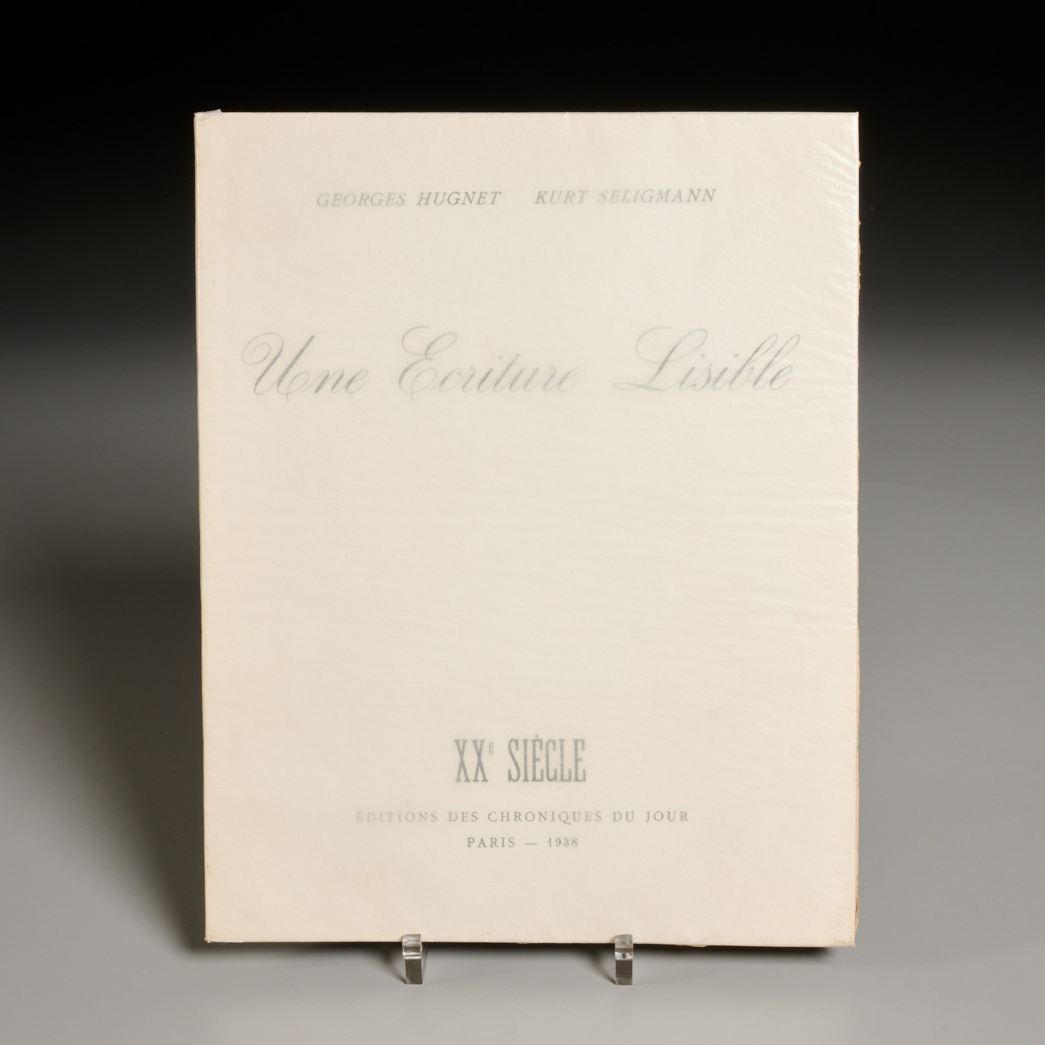 [KURT SELIGMAN] UNE ECRITURE
