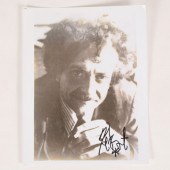 Kurt Vonnegut autographed 8 x