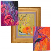 KURT WENDLER, (3) PAINTINGS Ku