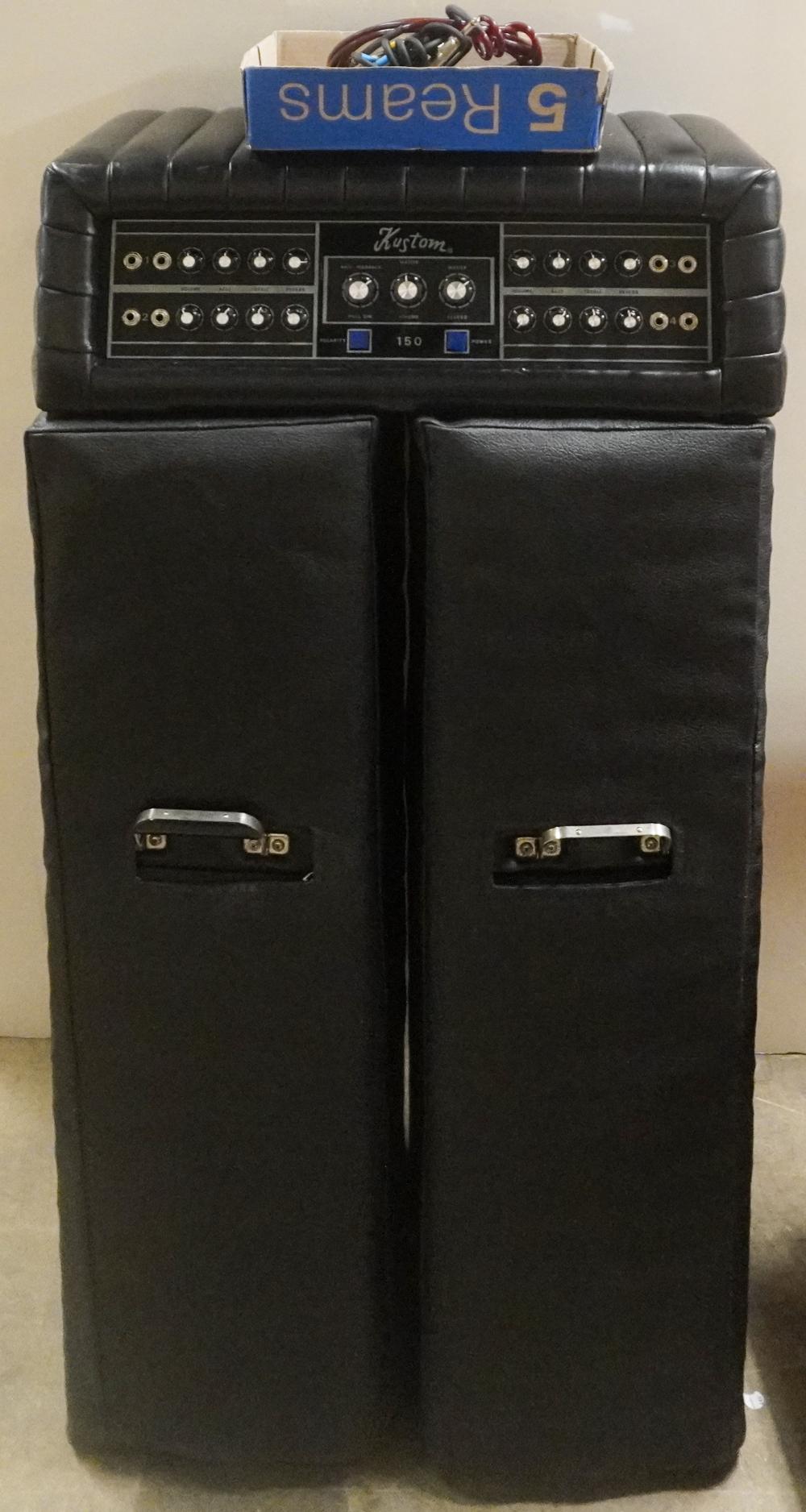 KUSTOM MODEL K150-5 AMPLIFIER AND