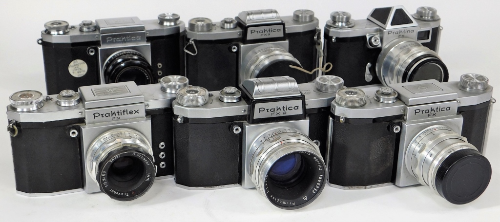 KW GROUP OF 3 PRAKTICA FX 35MM