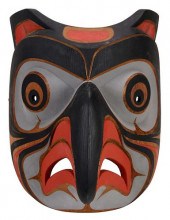 KWAKWAKA'WAKW HORNED OWL MASK2