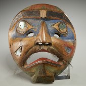 KWAKWAKA'WAKW WOOD CARVED MASK