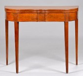 KY CHERRY CARD TABLE, ATTR. PO