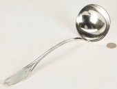KY COIN SILVER SOUP LADLE, FLE
