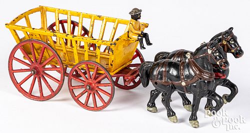 KYSER & REX CAST IRON HORSE DRAWN