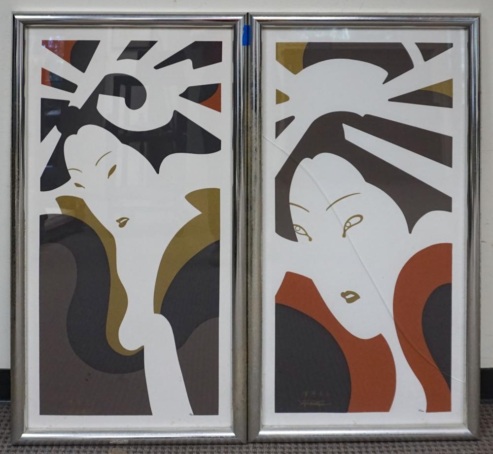 KYUZO TSUGAMI, GEISHAS, PAIR