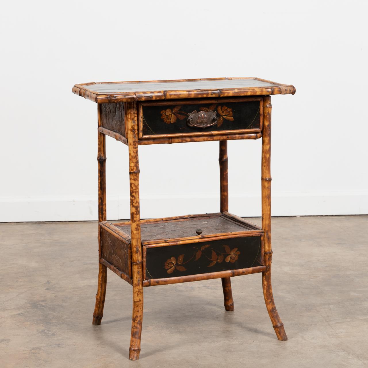 L. 19TH C. AESTHETIC JAPANNED &
