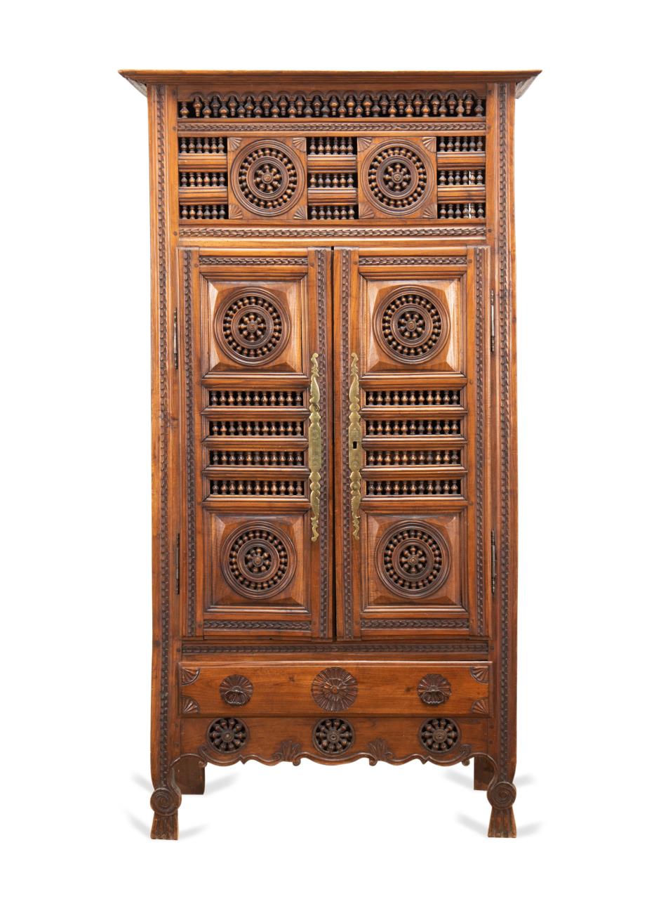 L 19TH C. BRITTANY CHERRY WOOD