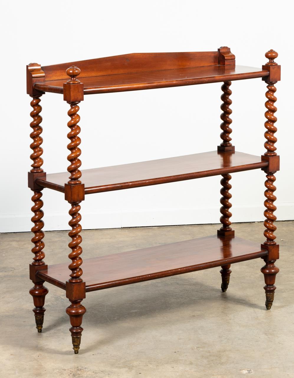 L. 19TH C. ENGLISH MAHOGANY