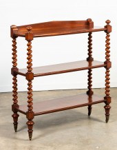 L. 19TH C. ENGLISH MAHOGANY BA