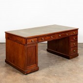 L. 19TH C. ENGLISH MAHOGANY PA