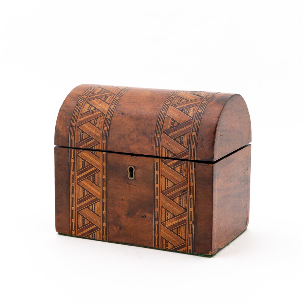 L. 19TH C. ENGLISH PARQUETRY INLAID