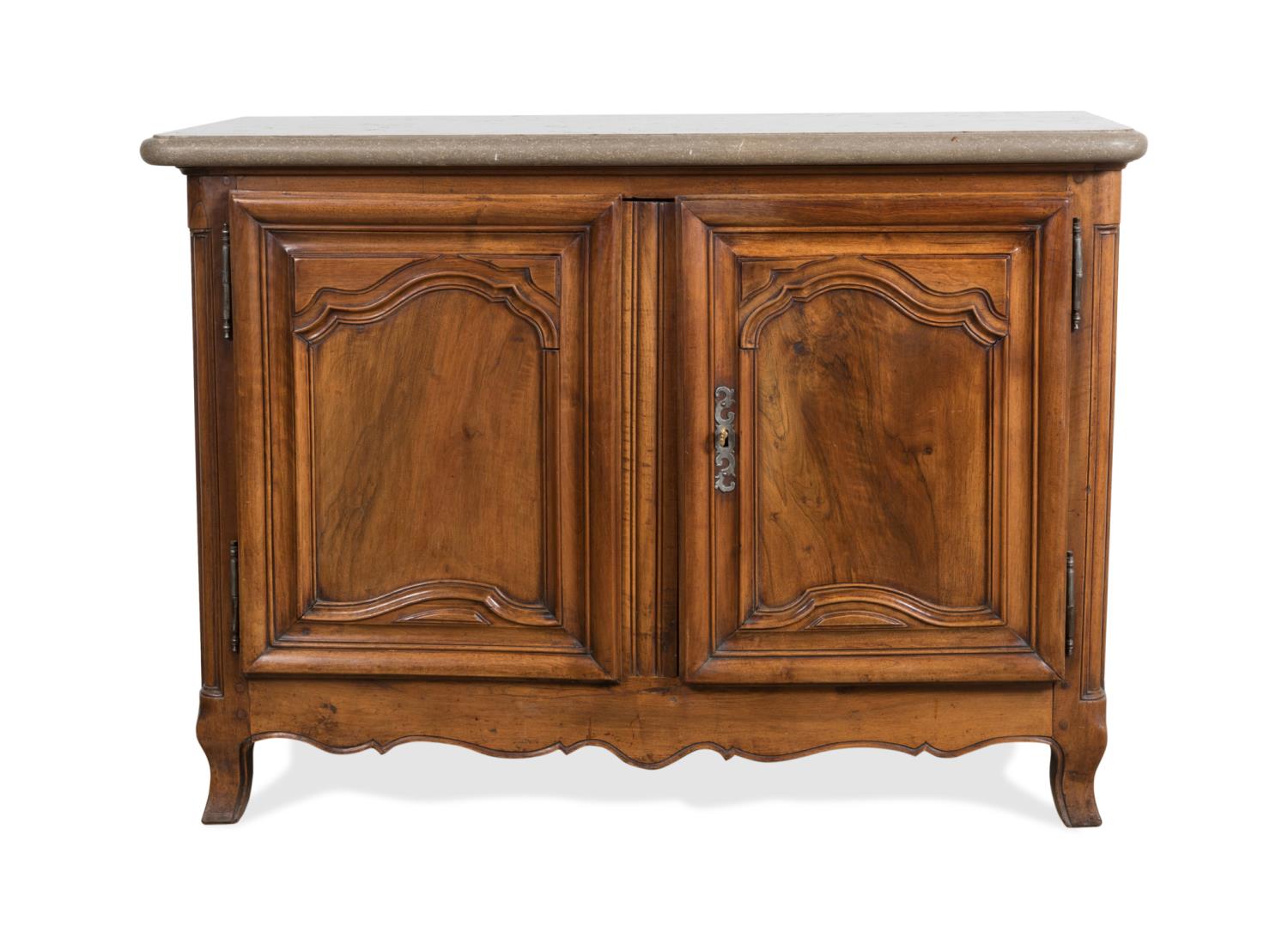 L. 19TH C. FRENCH WALNUT BUFFET