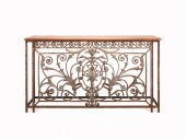 L. 19TH C. FRENCH WROUGHT IRON