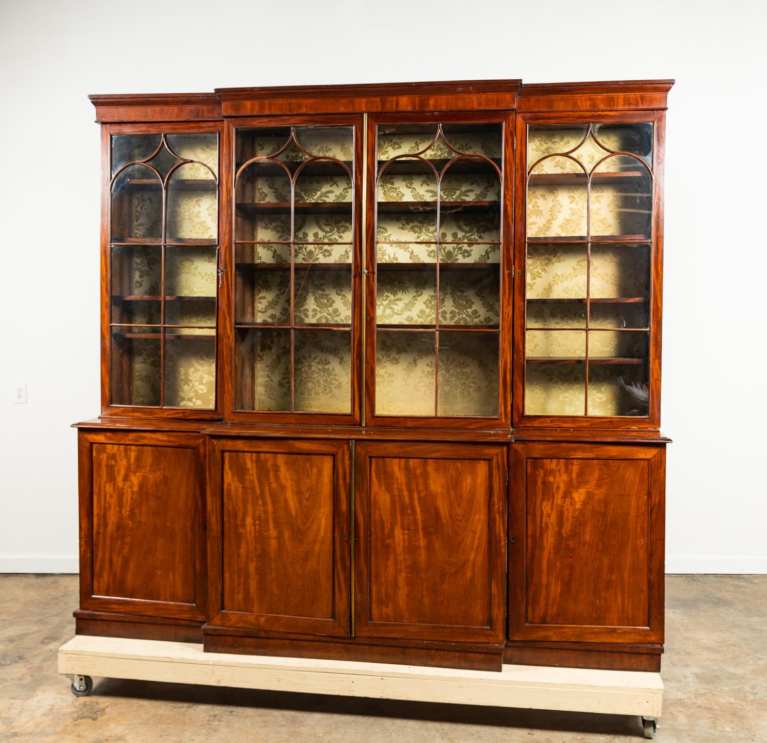 L 19TH C. GEORGE III-STYLE MAHOGANY