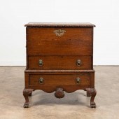 L. 19TH C. GEORGIAN STYLE OAK