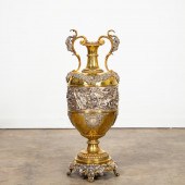 L. 19TH C. SILVER PLATE & COPP