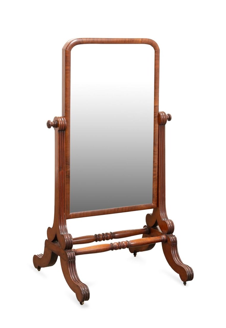 L. 19TH CENT. VICTORIAN MAHOGANY