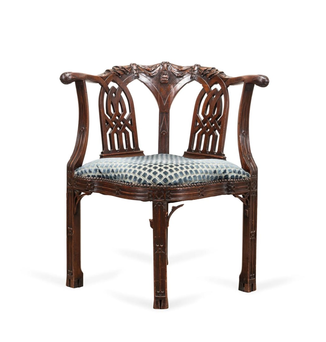 L. 19TH / E. 20TH GEORGIAN MAHOGANY
