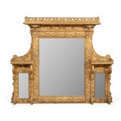 L. 19TH VICTORIAN LARGE GILTWO