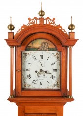 L & A Hutchins Maple Tall Case