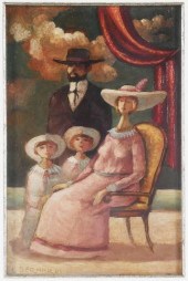 L. BERNARDI, OIL ON PANELOil o