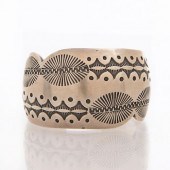 L. BLACKGOAT NAVAJO STERLING S