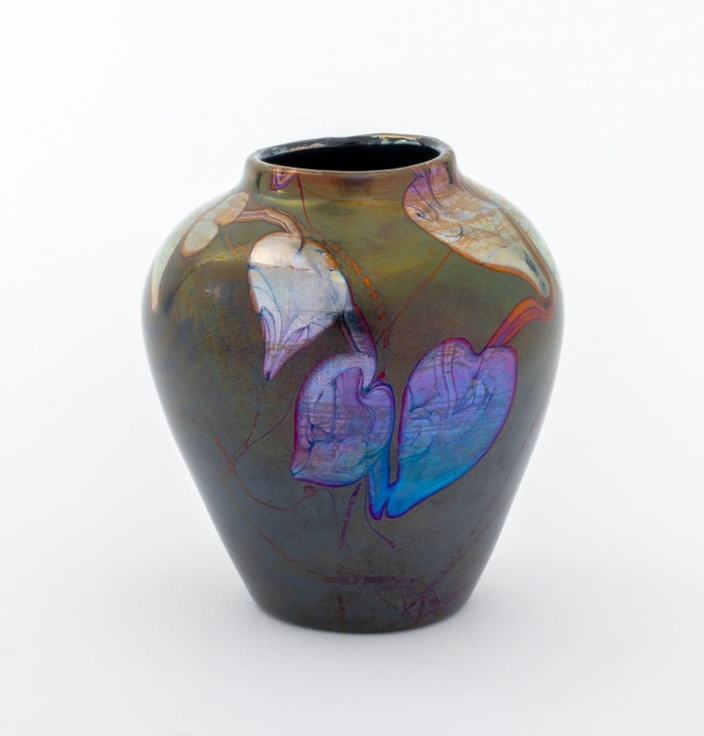 L. C. TIFFANY FAVRILE GLASS CABINET