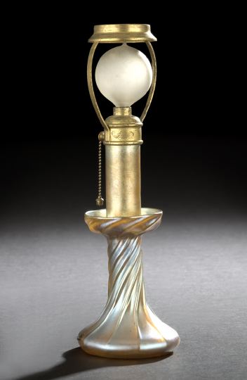 L. C. Tiffany Iridized Gold Favrile