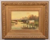L. CANDELLE WATERCOLOR DEPICTI